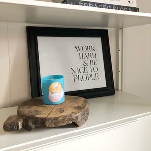 Vintage Handcarved Footed Tray